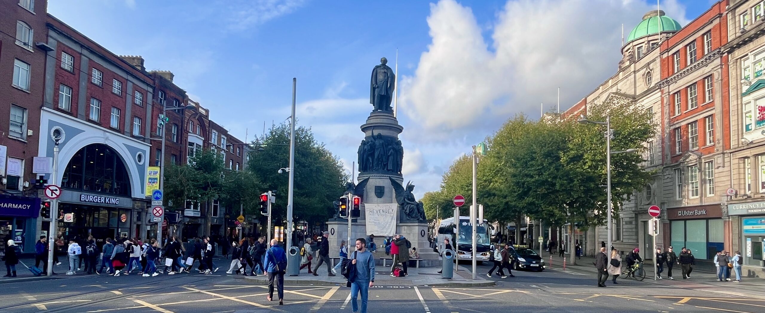 O’Connell Street in Dublin