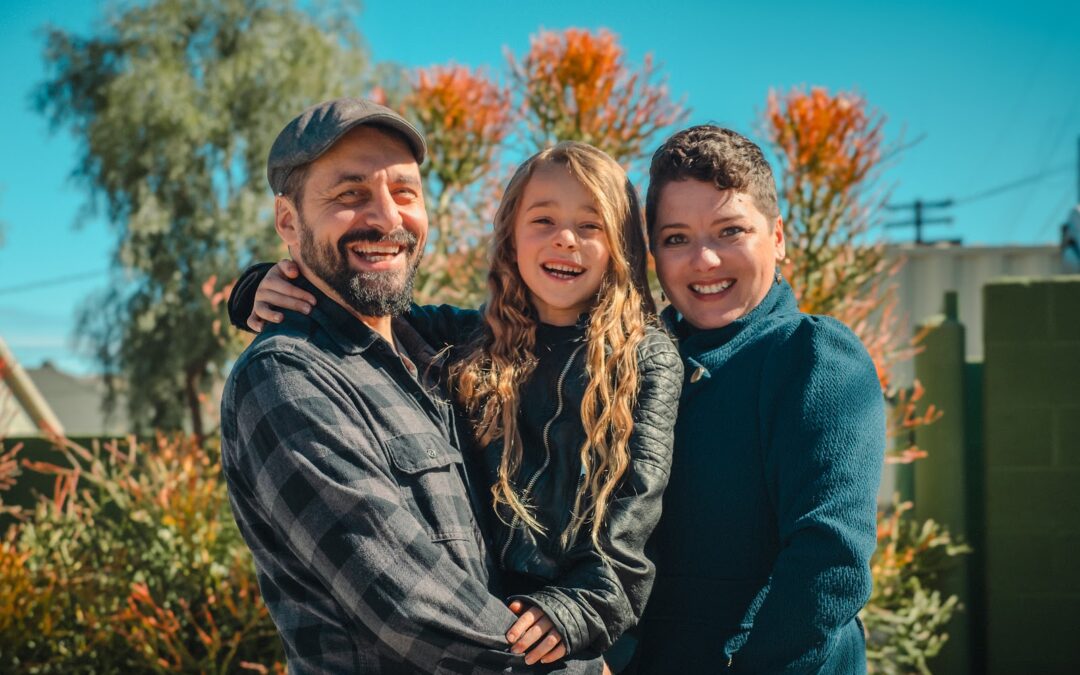Alisha, Joshua and Asher Garber